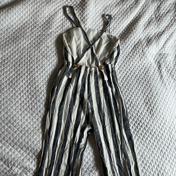 Striped jumpsuit - Picture 3 of 4